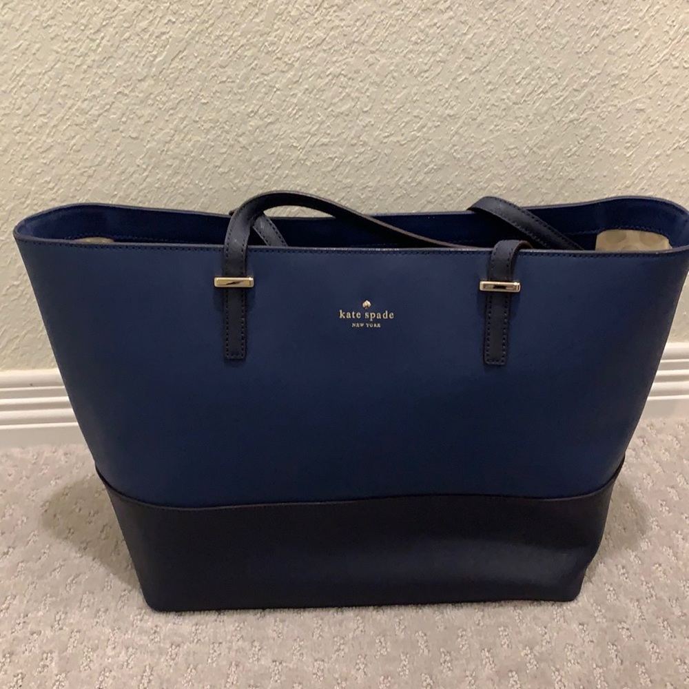 Kate Spade Cedar Street Harmony Tote - navy/ laguna blue